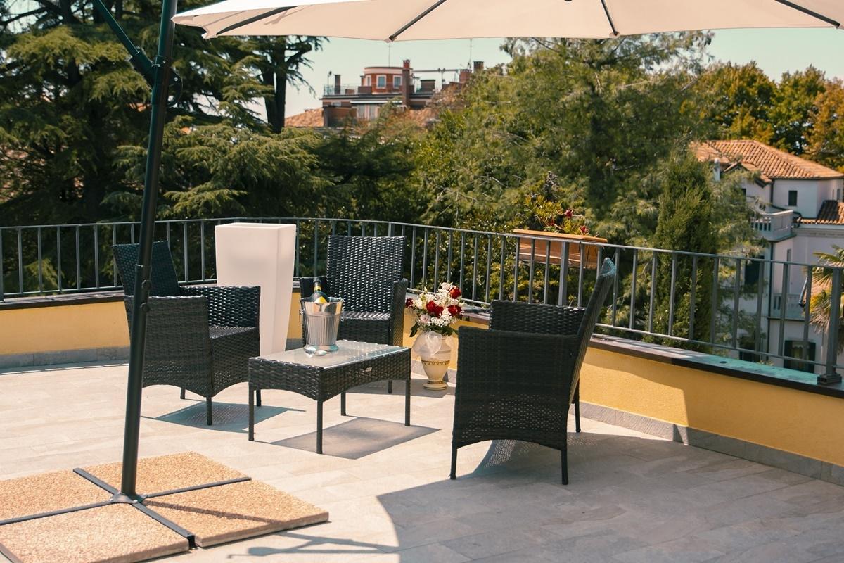 Hotel Villa Edera Lido di Venezia Exterior foto